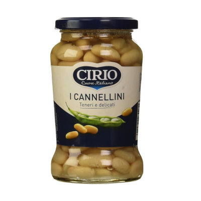 Cirio Fagioli Cannellini Vaso Vetro 370g (Cirio_Cannellini_Beans_Fagioli_Cannellini_Vaso_Vetro_370g.png)