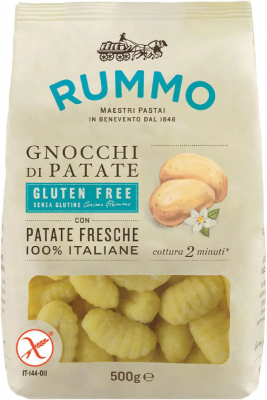 Rummo Gnocchi di Patate bezlepkové 500g (Potatognocchi.png)