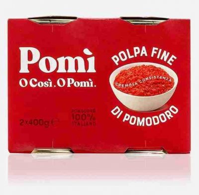 Pomi Polpa Fine di Pomodoro 2x400g (polpadipomodorofinelattinapomi400grx2.jpg)