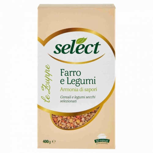 Legumi Select Zuppa Farro e Legumi 400g (farrolegumiastuccioselect400gr_1.jpeg)