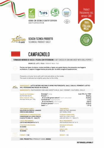 Fattoria della Piana Formaggio Campagnolo (Campagnolo_2.png)