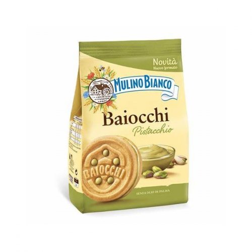 Mulino Bianco Baiocchi Pistacchio 28g   - EXPIRACE 2.3.2025 (mulino-bianco-baiocchi-pistachio-240g.jpg)