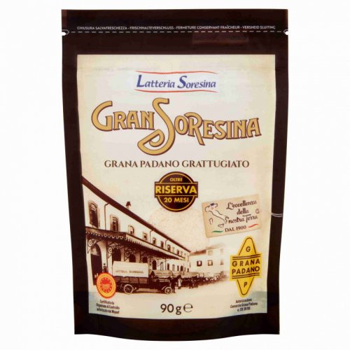 Gran Soresina Grana Padano Grattugiato 90g (granapadanoriservagrattugiatosoresina90gr.jpg)