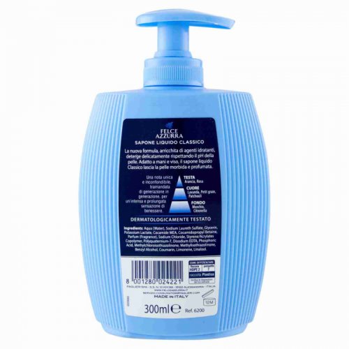 Felce Azzurra Sapone Liquido Classico 300ml (saponeliqclassicofelceazzurra300ml-2.jpg)